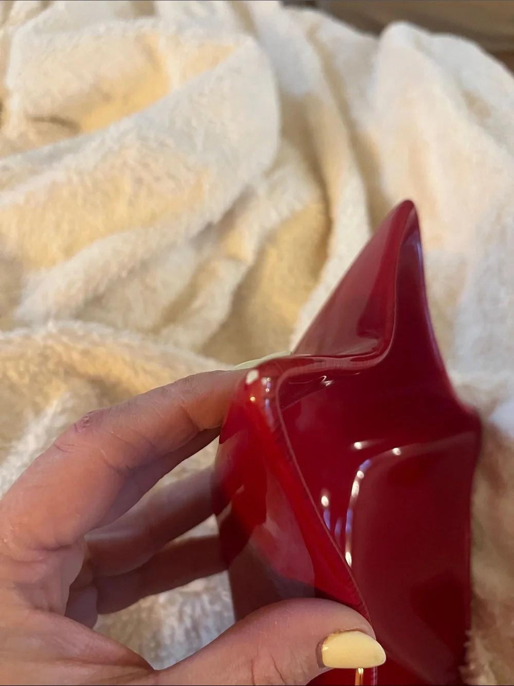 Pottery Barn Glossy Red Star Dish